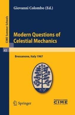 Colombo, Giovanni - Modern Questions of Celestial Mechanics, ebook