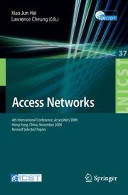 Cheung, Lawrence - Access Networks, e-bok