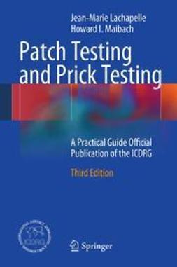 Lachapelle, Jean-Marie - Patch Testing and Prick Testing, e-bok