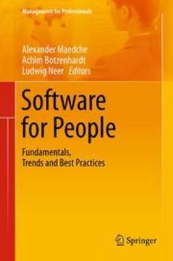Maedche, Alexander - Software for People, ebook