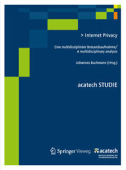 Buchmann, Johannes - Internet Privacy, ebook