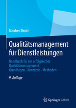 Bruhn, Manfred - Qualitätsmanagement für Dienstleistungen, ebook