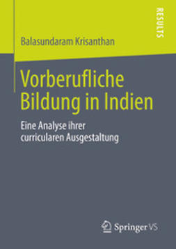 Krisanthan, Balasundaram - Vorberufliche Bildung in Indien, ebook