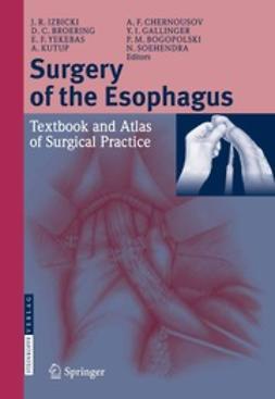 Izbicki, J. R. - Surgery of the Esophagus, ebook