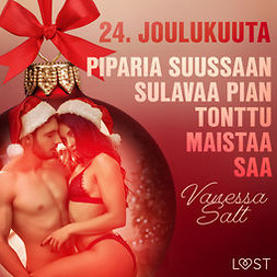 Salt, Vanessa - 24. joulukuuta: Piparia suussaan sulavaa pian tonttu maistaa saa - eroottinen joulukalenteri, audiobook