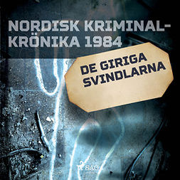 Bratt, Dan - De giriga svindlarna, audiobook