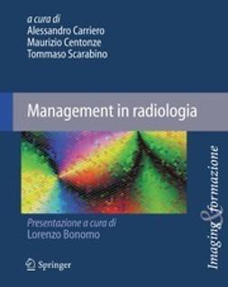 Bonomo, Lorenzo - Management in radiologia, ebook