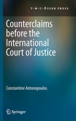 Antonopoulos, Constantine - Counterclaims before the International Court of Justice, e-kirja
