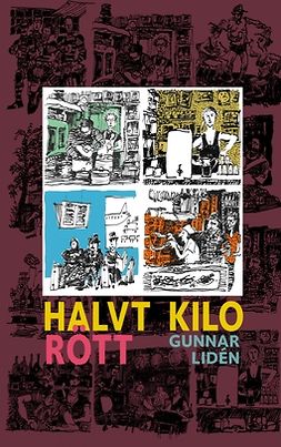 Lidén, Gunnar - Halvt kilo rött: Teckningar och dikter från Grekland 2015-2016, ebook