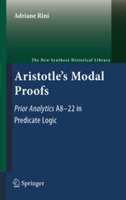 Rini, Adriane - Aristotle's Modal Proofs, ebook