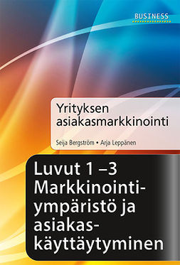 Bergström, Seija - Yrityksen asiakasmarkkinointi, Luvut 1–3 Markkinointiympäristö ja asiakaskäyttäytyminen, e-bok