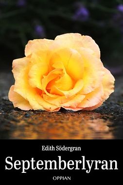 Södergran, Edith - Septemberlyran, ebook