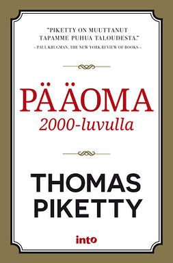 Piketty, Thomas - Pääoma 2000-luvulla, e-bok