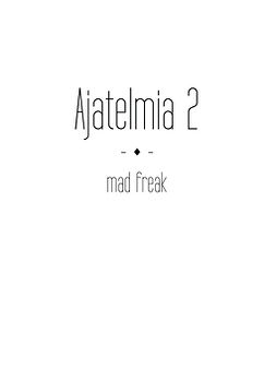 freak, mad - Ajatelmia 2, ebook