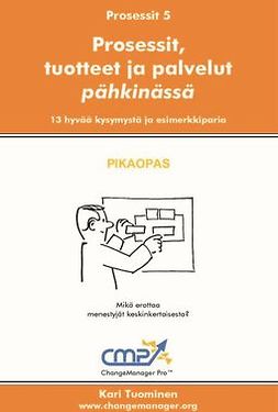 Tuominen, Kari - Prosessit pähkinässä, ebook