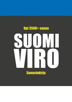 Muthugalage, Kristian - Suomi-viro sanastokirja, ebook
