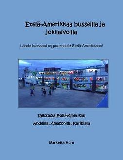 Horn, Marketta - Etelä-Amerikkaa busseilla ja jokilaivoilla: Lähde kanssani reppureissulle Etelä-Amerikkaan!, ebook