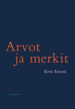 Tarasti, Eero - Arvot ja merkit, ebook