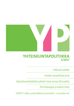 THL - Yhteiskuntapolitiikka 3/2017, e-bok