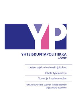  - Yhteiskuntapolitiikka 1/2019, ebook