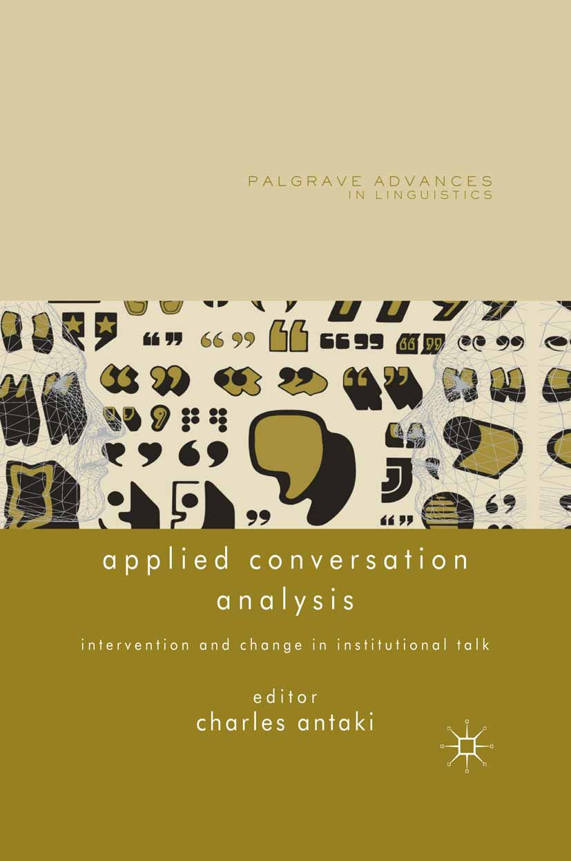 Antaki, Charles - Applied Conversation Analysis, ebook