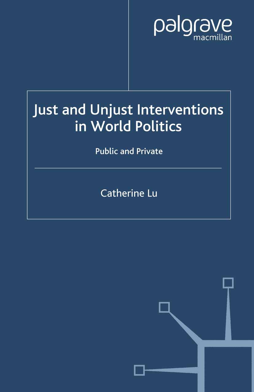 Lu, Catherine - Just and Unjust Interventions in World Politics, ebook