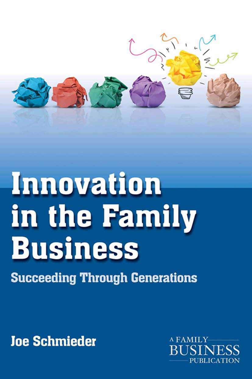 Schmieder, Joe - Innovation in the Family Business, e-bok