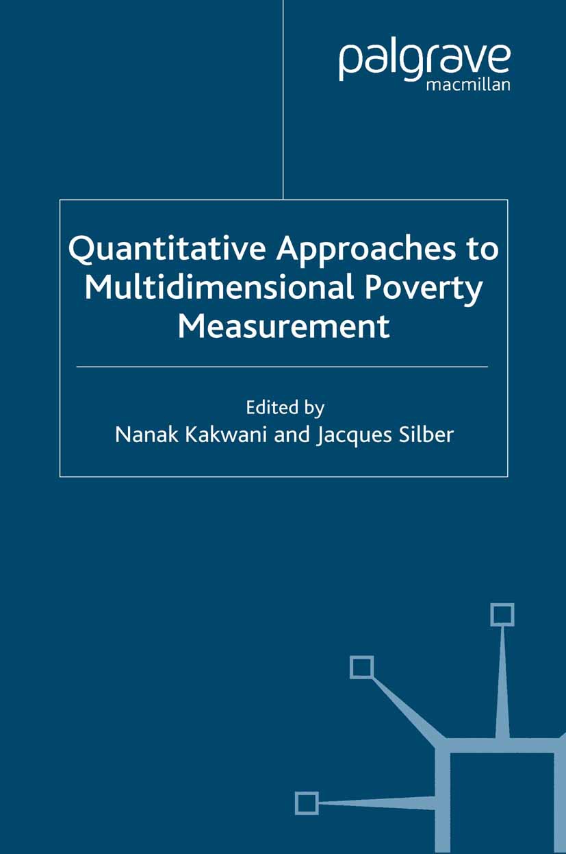Kakwani, Nanak - Quantitative Approaches to Multidimensional Poverty Measurement, e-bok