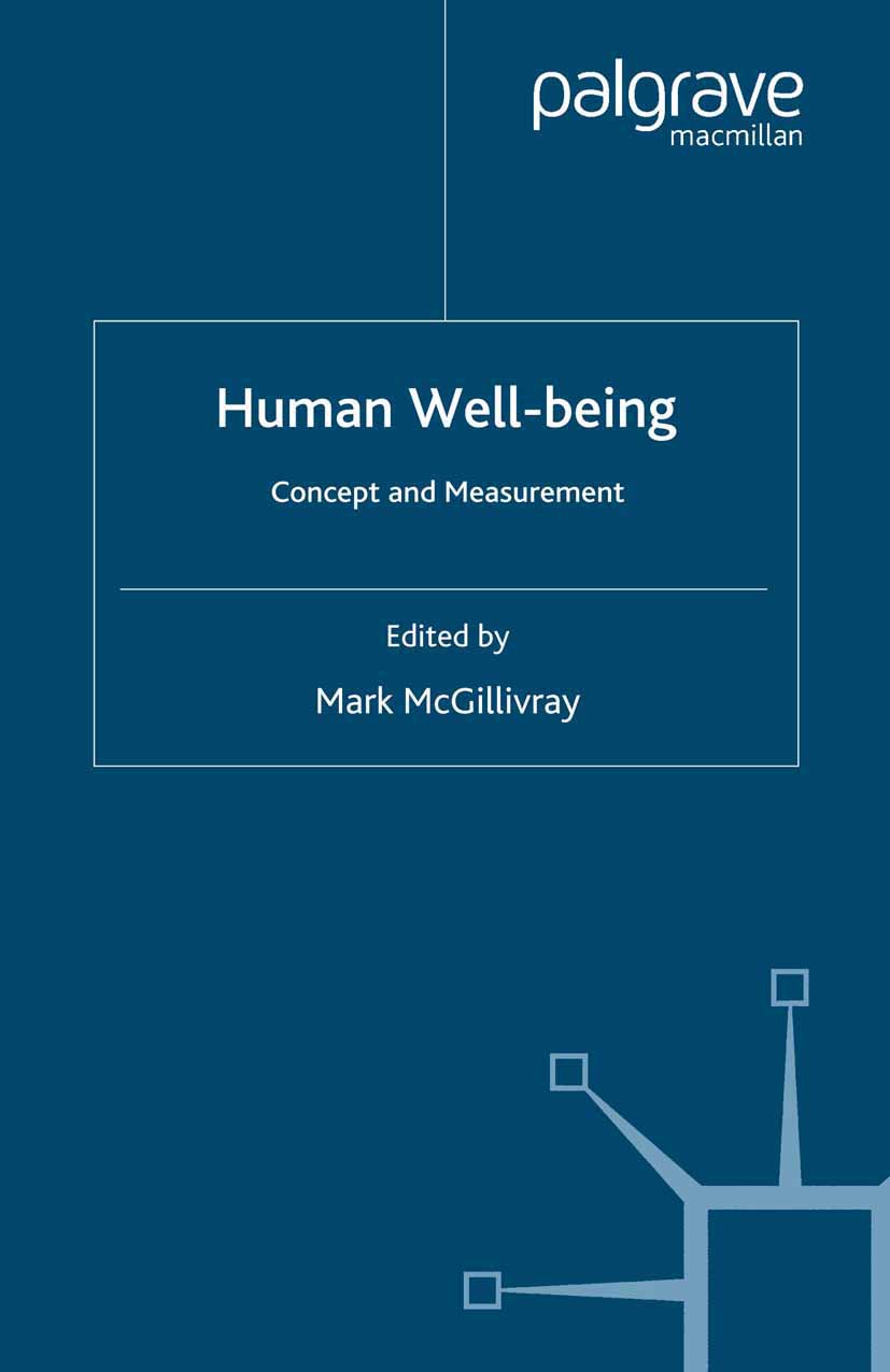 McGillivray, Mark - Human Well-Being, ebook