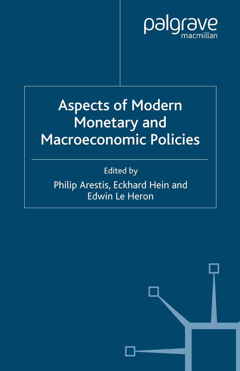 Arestis, Philip - Aspects of Modern Monetary and Macroeconomic Policies, e-bok