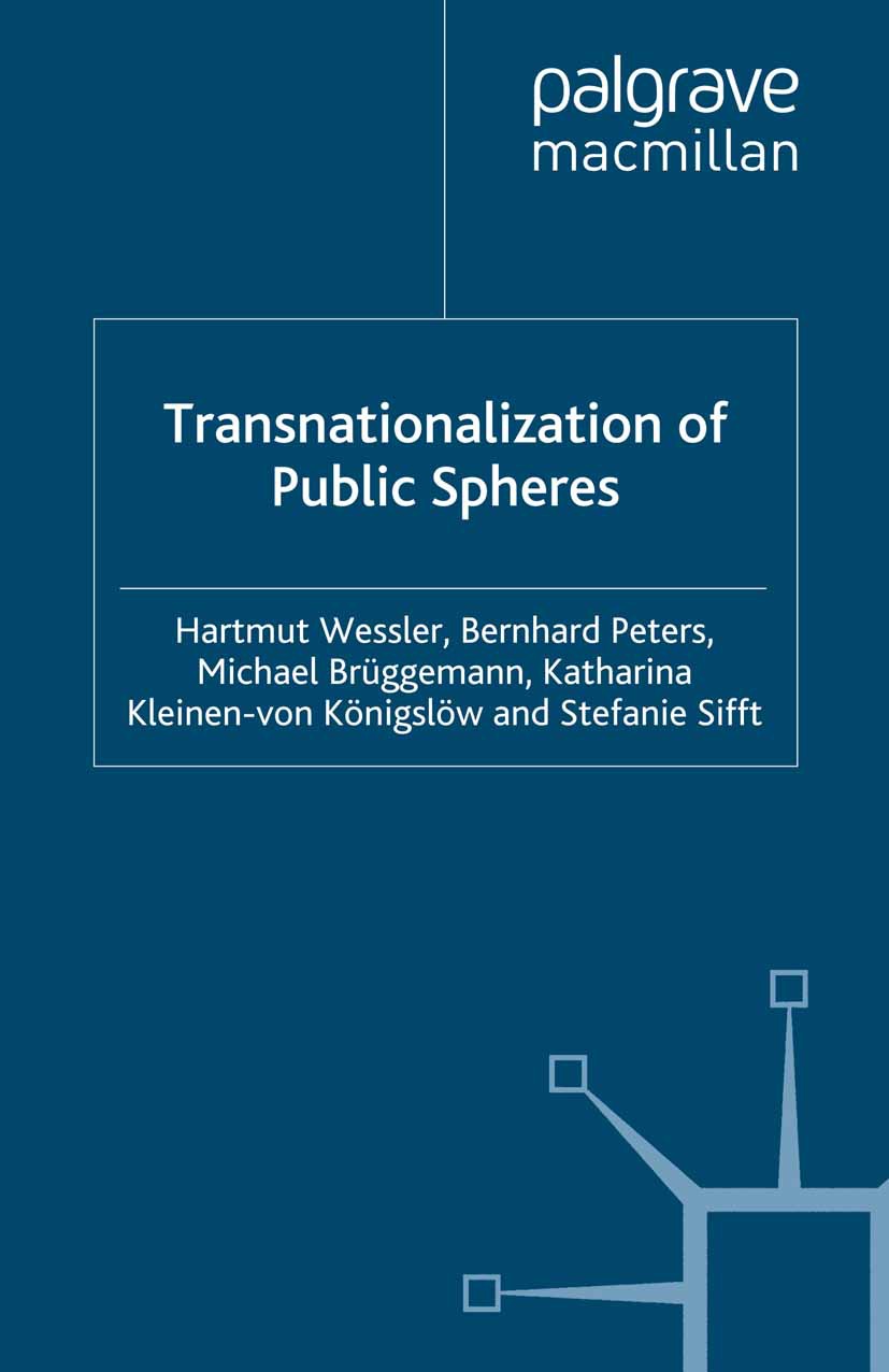 Brüggemann, Michael - Transnationalization of Public Spheres, ebook