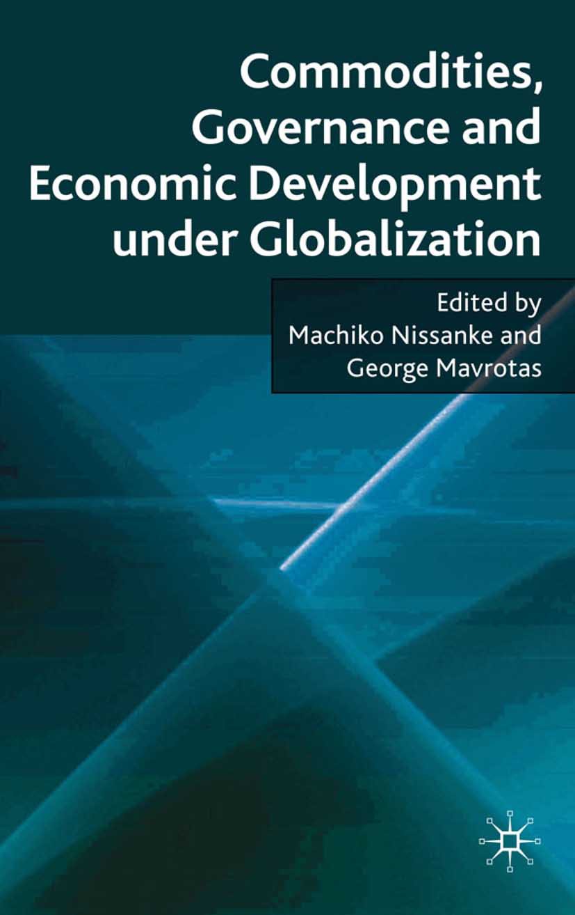 Mavrotas, George - Commodities, Governance and Economic Development under Globalization, ebook