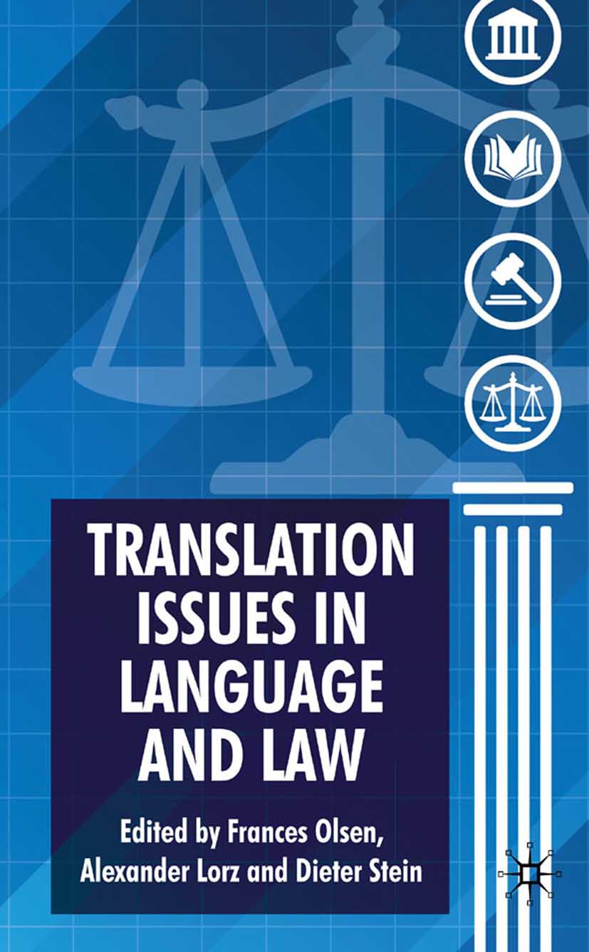 Lorz, Alexander - Translation Issues in Language and Law, e-bok