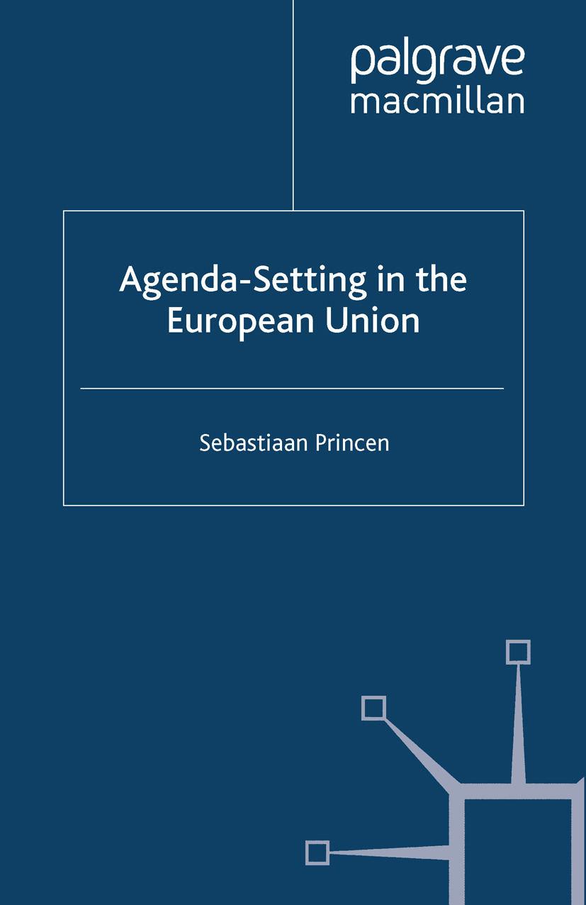 Princen, Sebastiaan - Agenda-Setting in the European Union, ebook