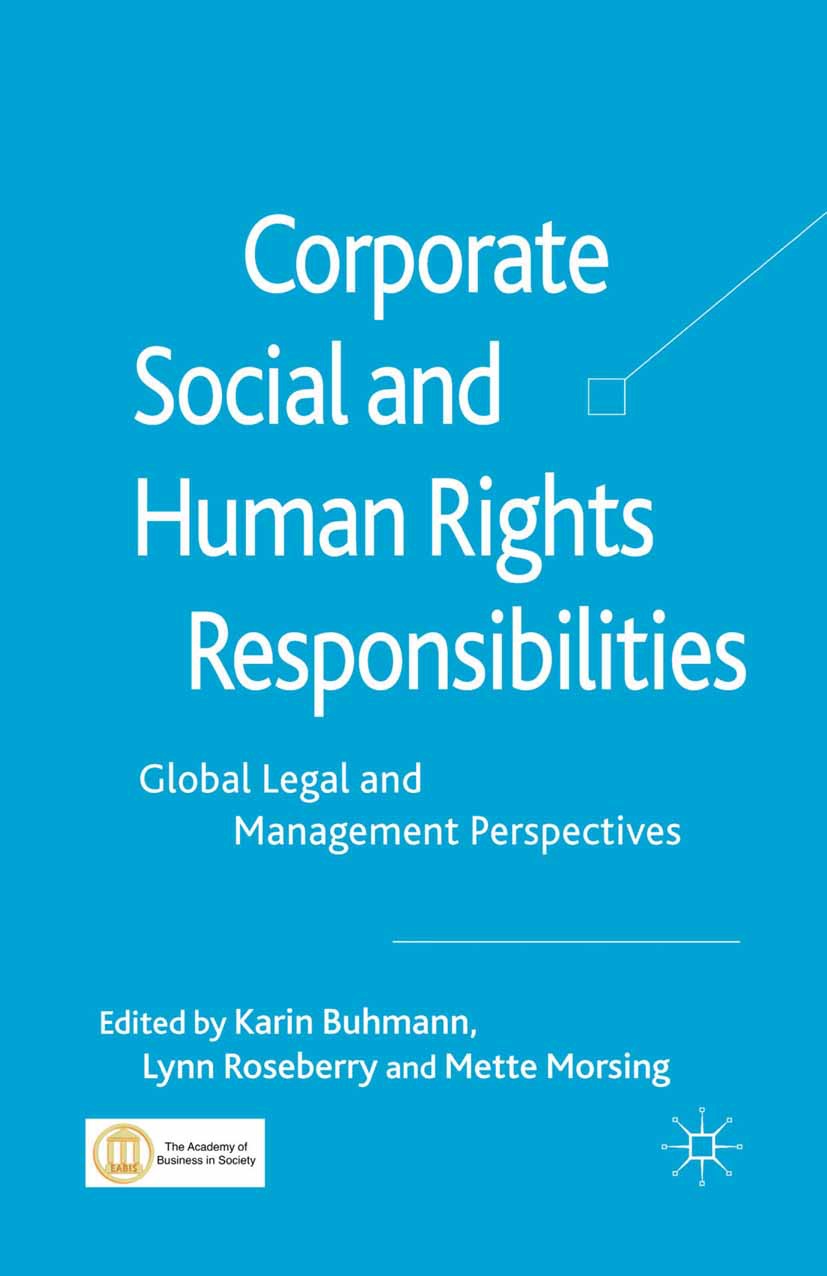 Buhmann, Karin - Corporate Social and Human Rights Responsibilities, ebook