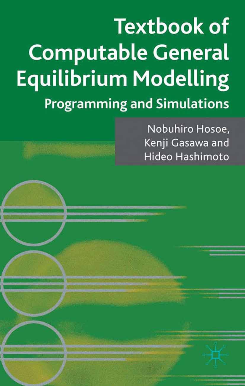 Gasawa, Kenji - Textbook of Computable General Equilibrium Modelling, e-bok