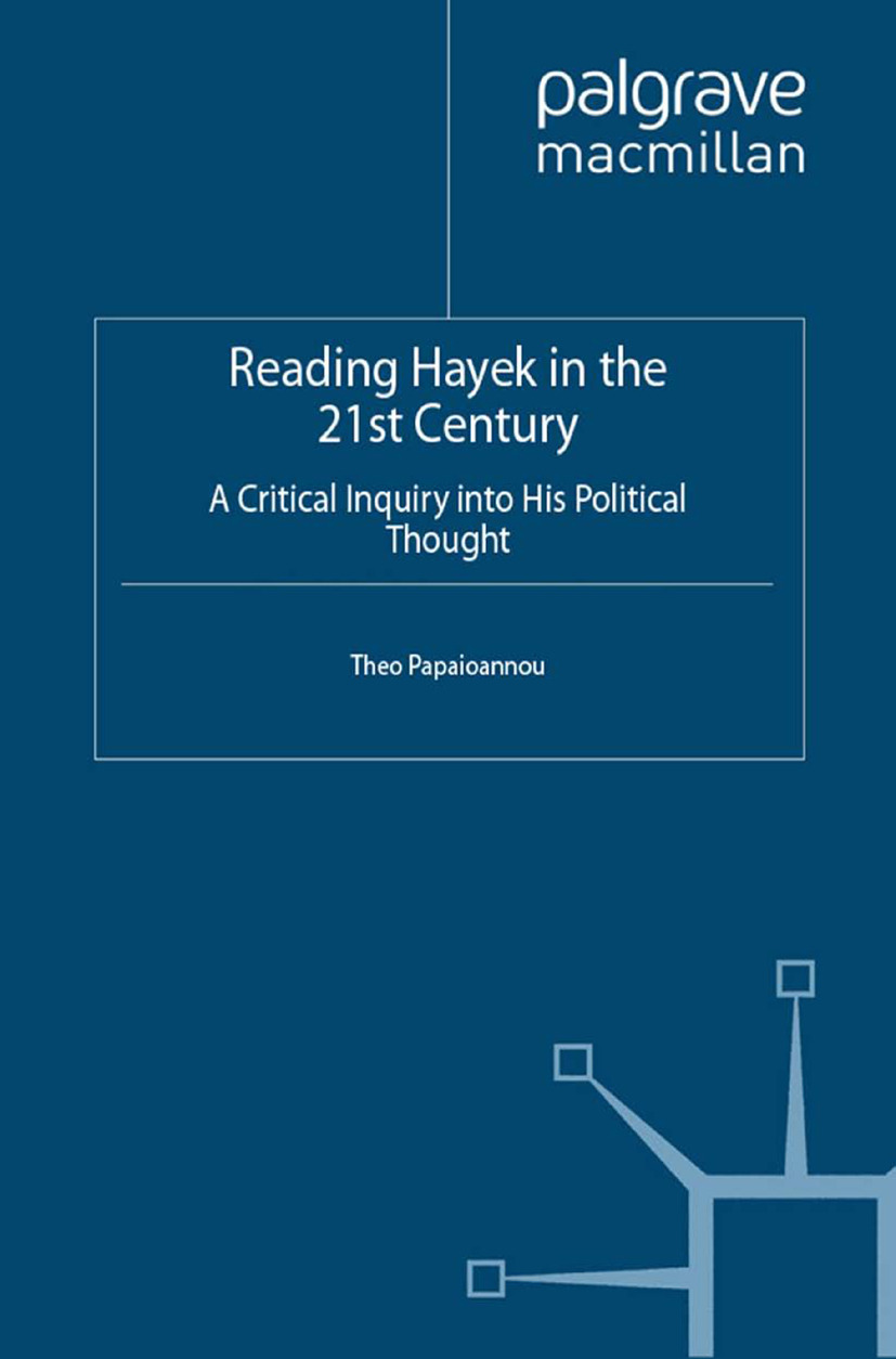 Papaioannou, Theo - Reading Hayek in the 21st Century, ebook