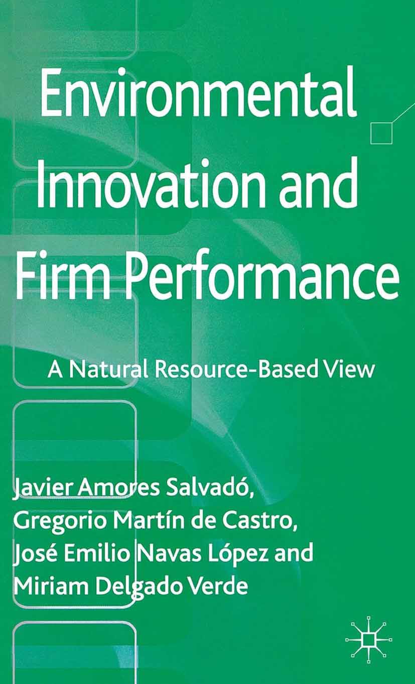 Castro, Gregorio Martín - Environmental Innovation and Firm Performance, e-bok