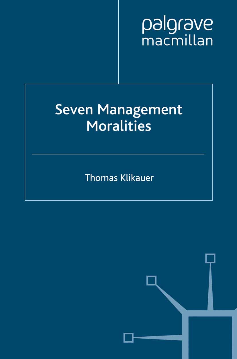 Klikauer, Thomas - Seven Management Moralities, ebook