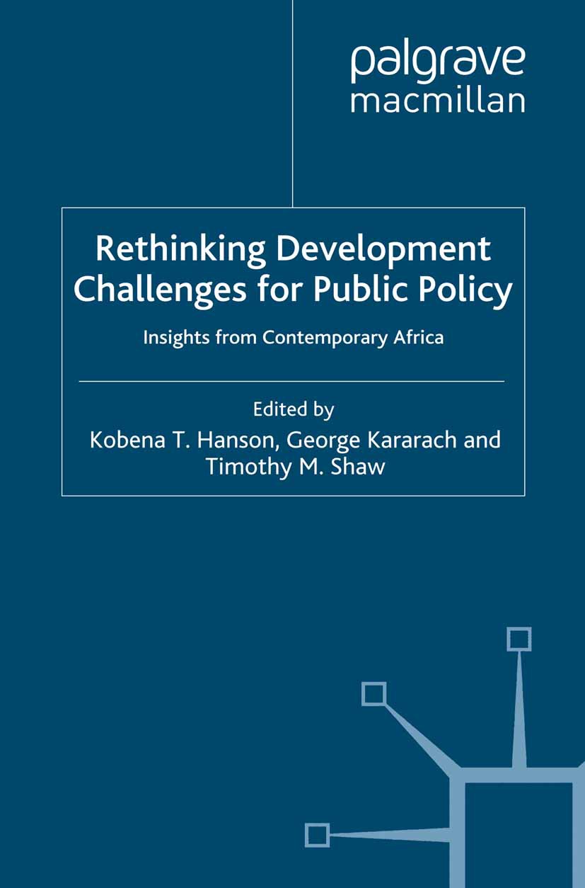 Hanson, Kobena T. - Rethinking Development Challenges for Public Policy, ebook