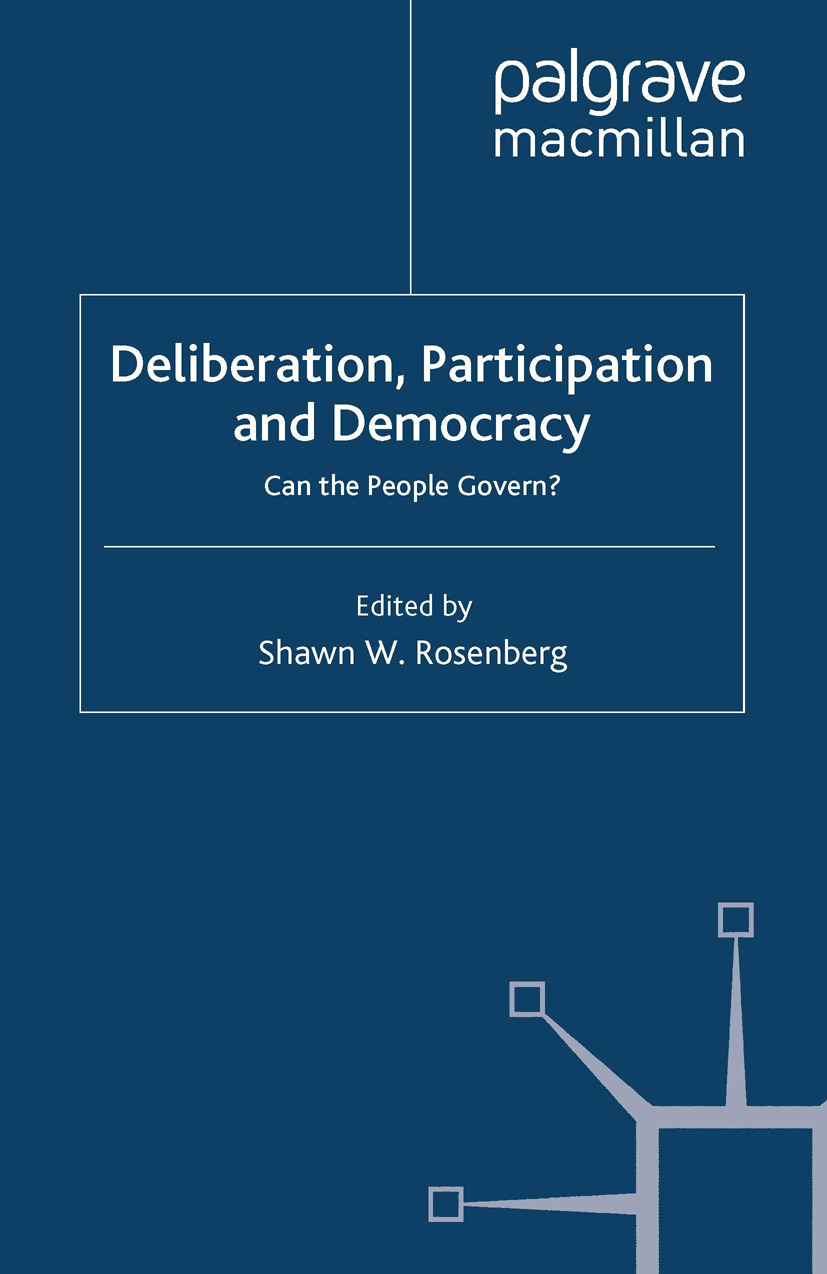 Rosenberg, Shawn W. - Deliberation, Participation and Democracy, ebook