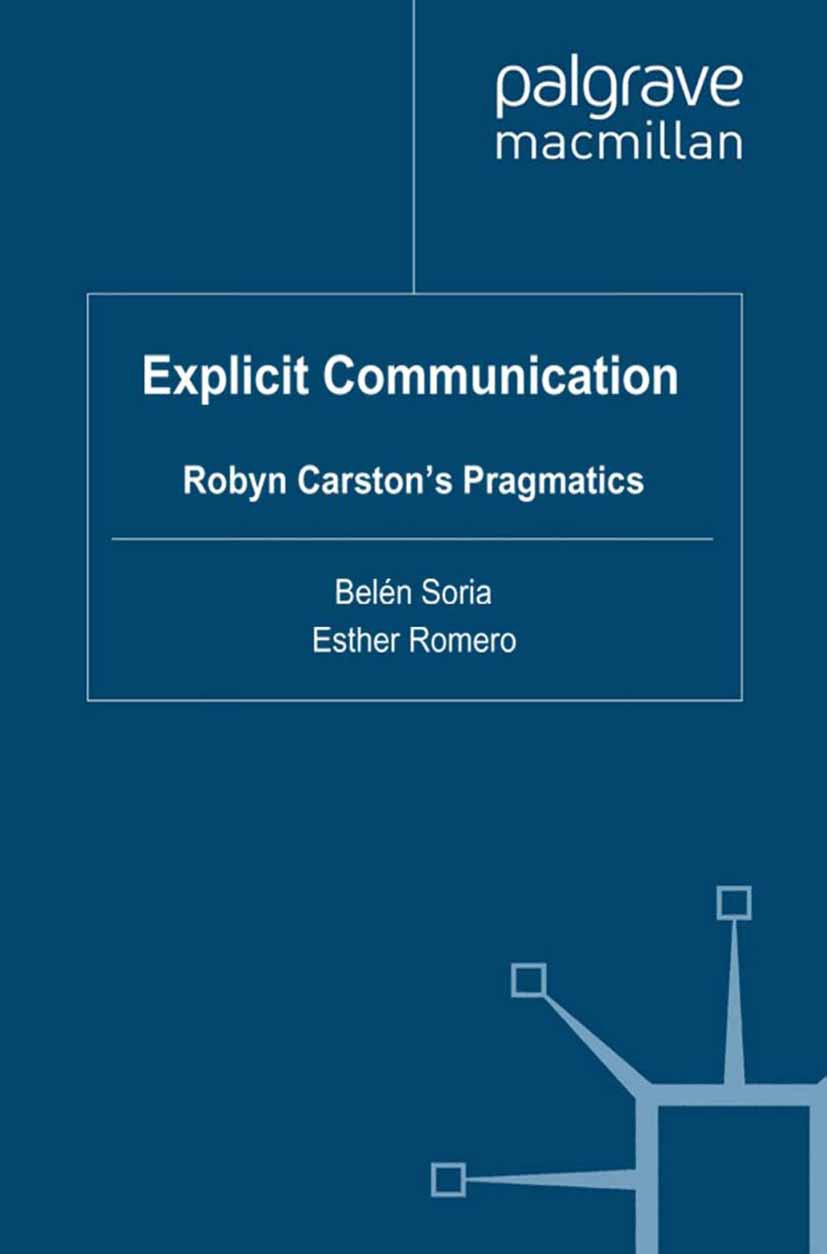 Romero, Esther - Explicit Communication, ebook