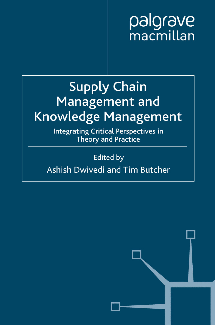 Butcher, Tim - Supply Chain Management and Knowledge Management, e-kirja