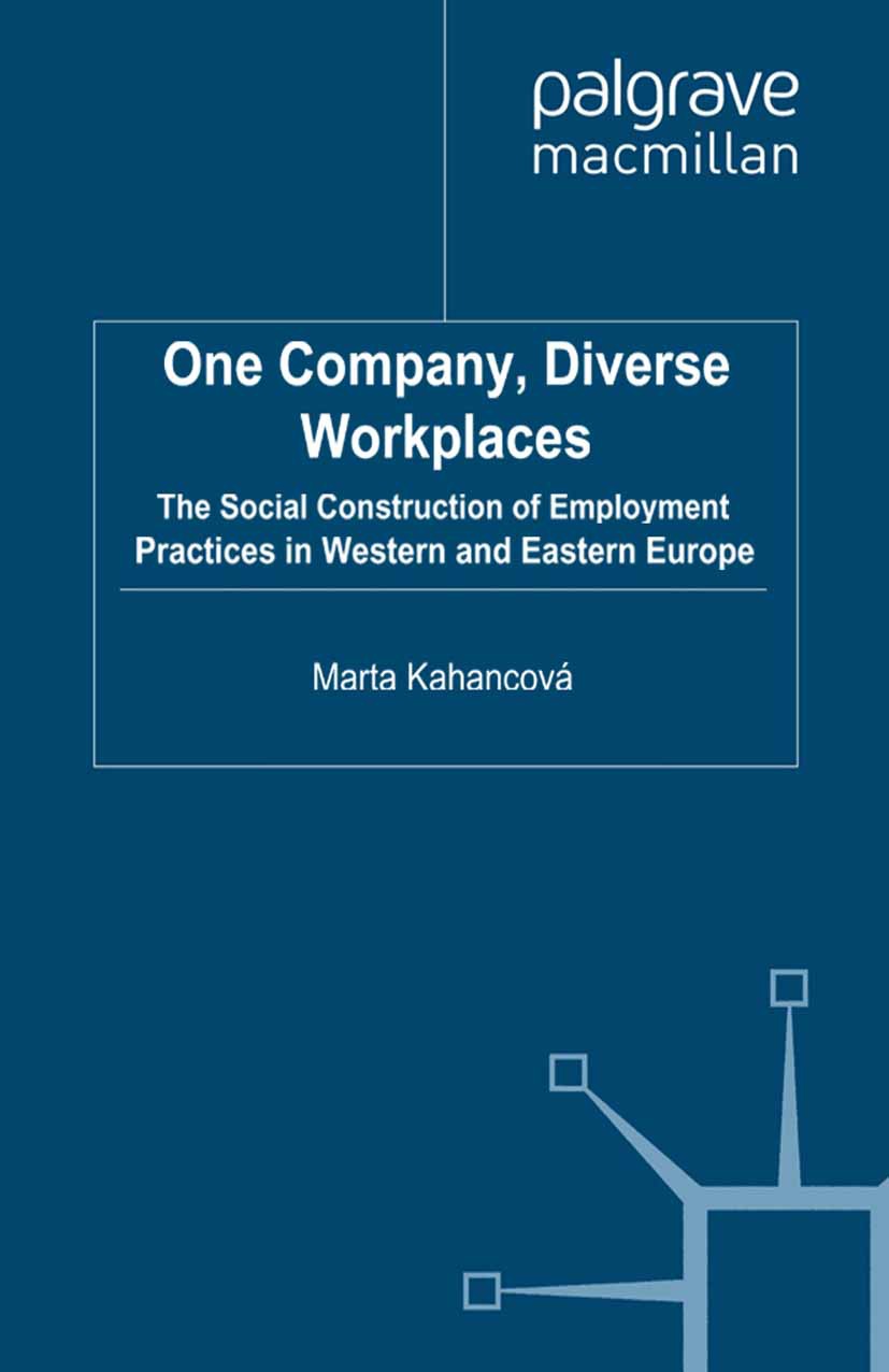 Kahancová, Marta - One Company, Diverse Workplaces, ebook