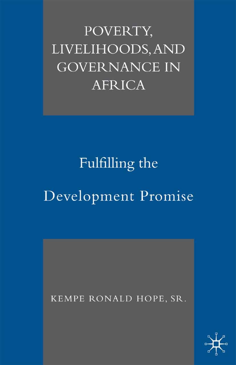 Hope, Kempe Ronald - Poverty, Livelihoods, and Governance in Africa, e-kirja