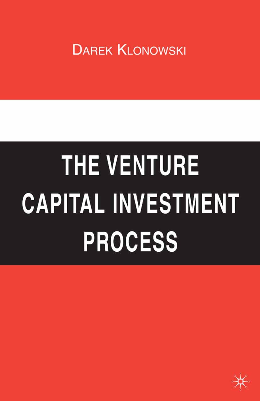 Klonowski, Darek - The Venture Capital Investment Process, e-kirja