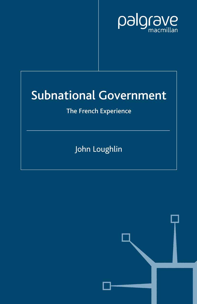 Loughlin, John - Subnational Government, e-kirja