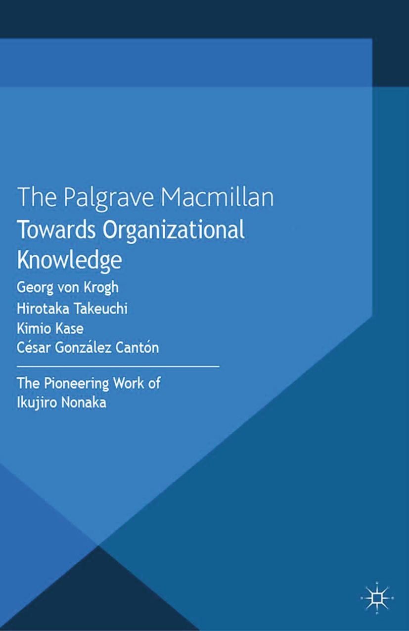 Cantón, César González - Towards Organizational Knowledge, e-kirja