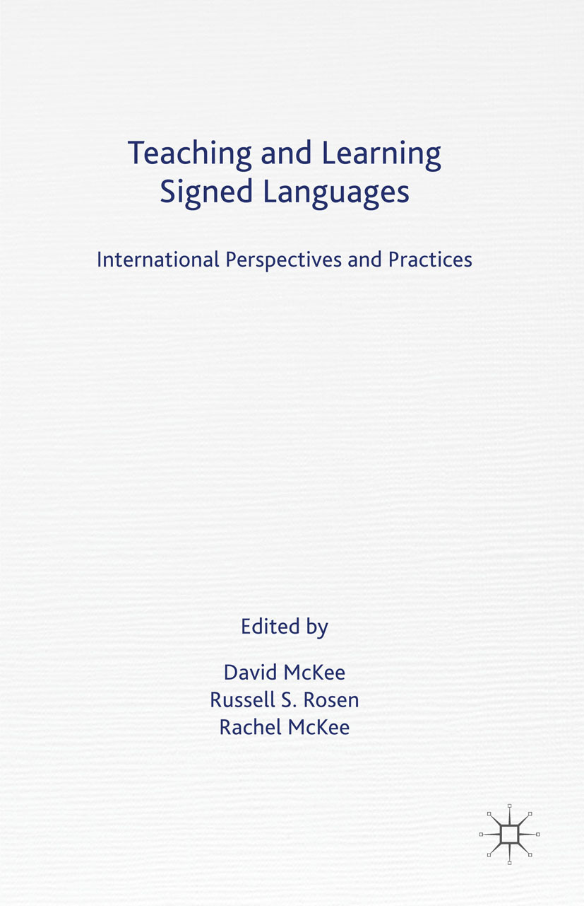 McKee, David - Teaching and Learning Signed Languages, ebook