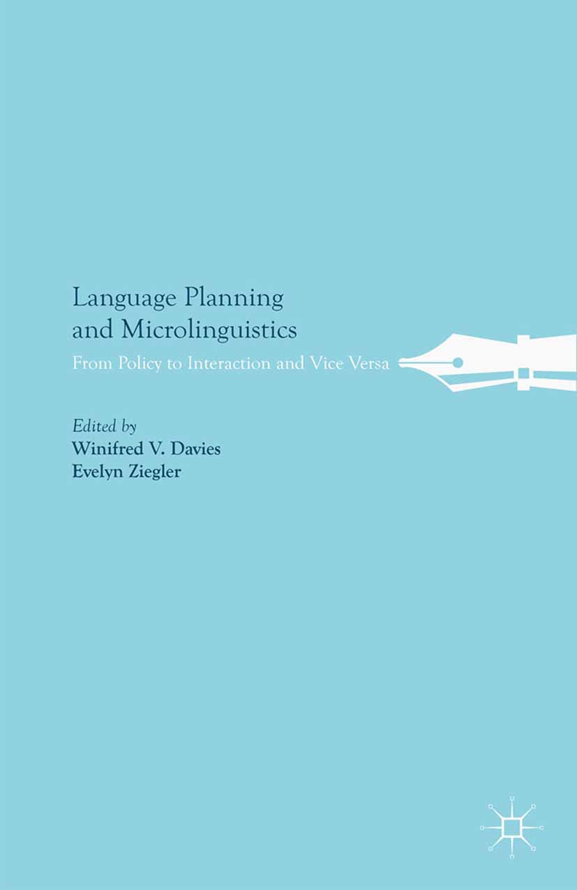 Davies, Winifred V. - Language Planning and Microlinguistics, ebook